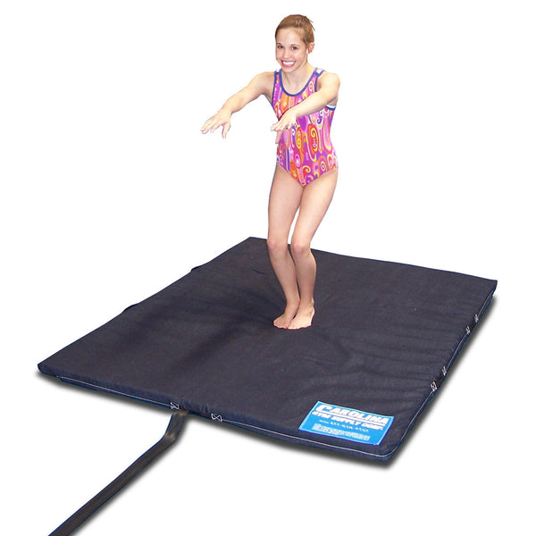 Carolina Gym Supply 55" x 77" Denim Sting Mat in Use