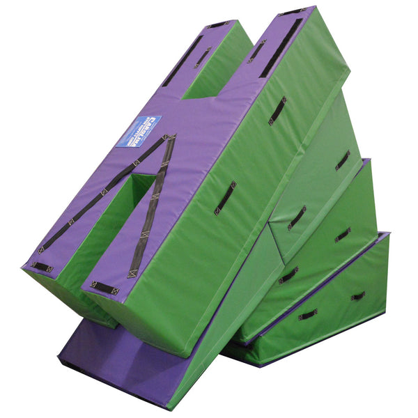 Carolina Gym Supply Flip Smart Mat System with Space Wedges