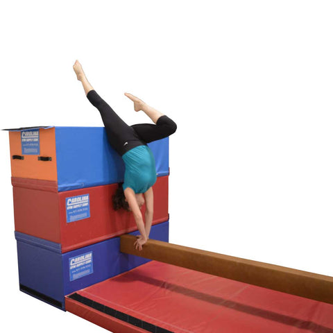Tumbl Trak: Laser Beam and Tumbling Mat Package for Gymnastics